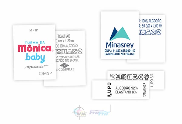 Etiquetas de Composição